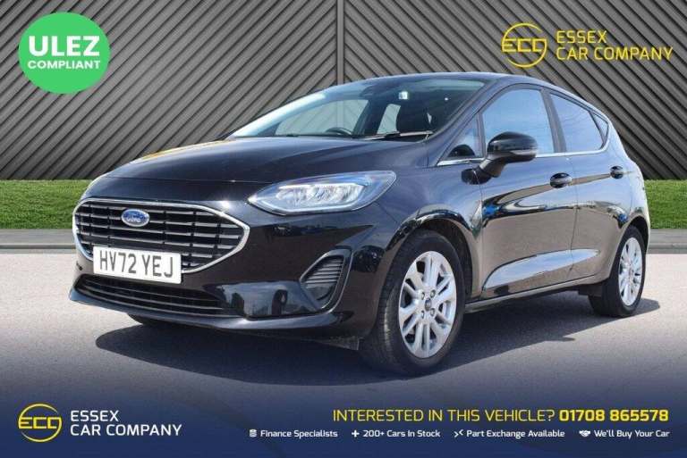 2022 Ford Fiesta 1.0 EcoBoost Hybrid mHEV 125 Titanium 5dr HATCHBACK PETROL Manual
