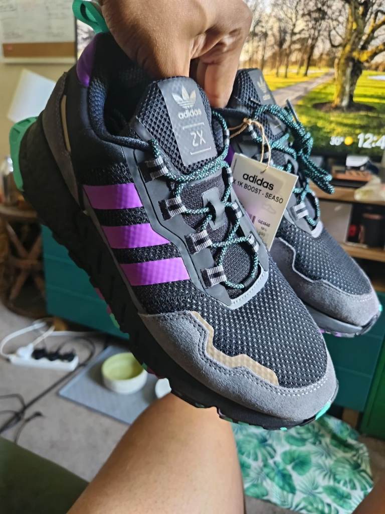 Adidas ZX 1K Boost Seasonality GZ3545 UK 10.5 - BNWT Boxed