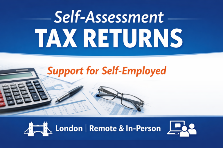 Self-Assessment Tax Returns for Self-Employed - London