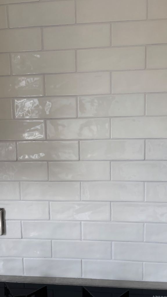 Grey wall tiles 