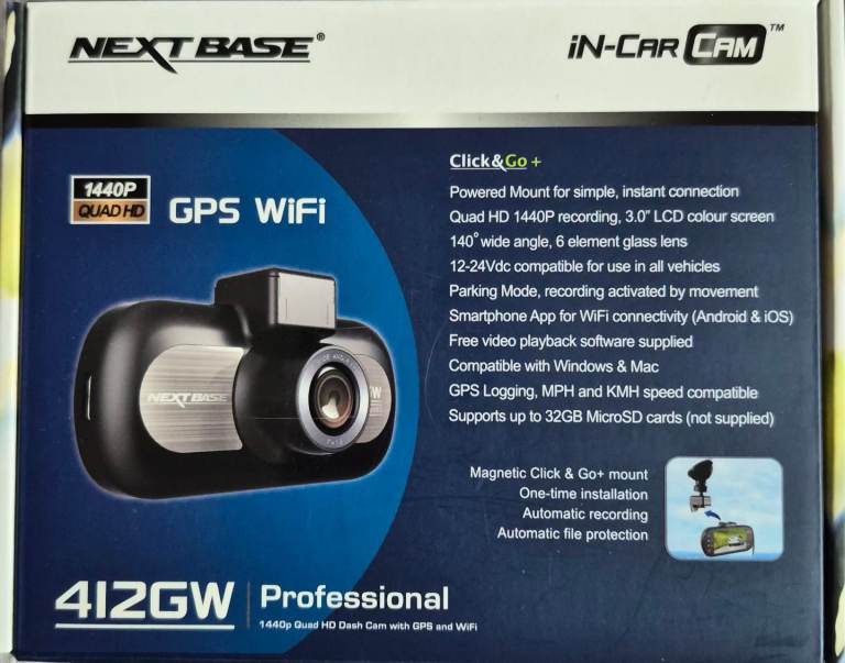 Nextbase 412GW in-car cam