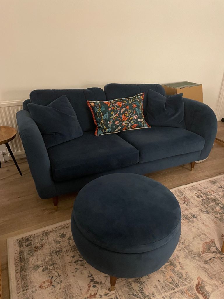 Sofology Sofa and Storage Footstool