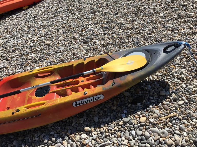 Islander Calypso Kayak with Paddle – Good Condition