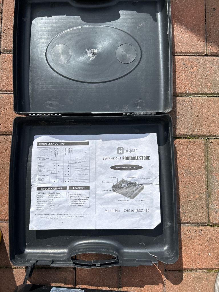 Hi gear portable stove
