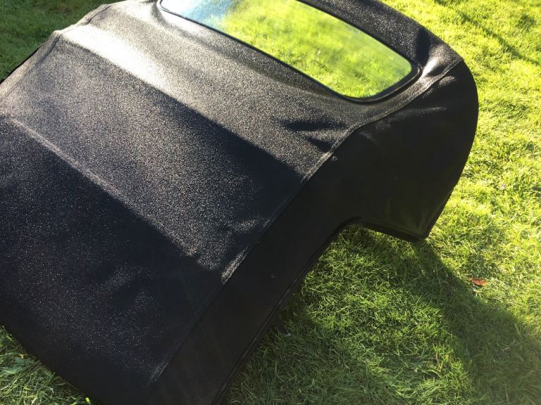 MGTF Black Roof with Glass Screen