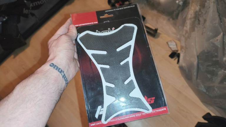 Motorcycle Lextek Carbon Look Tank Cover (Unopened)