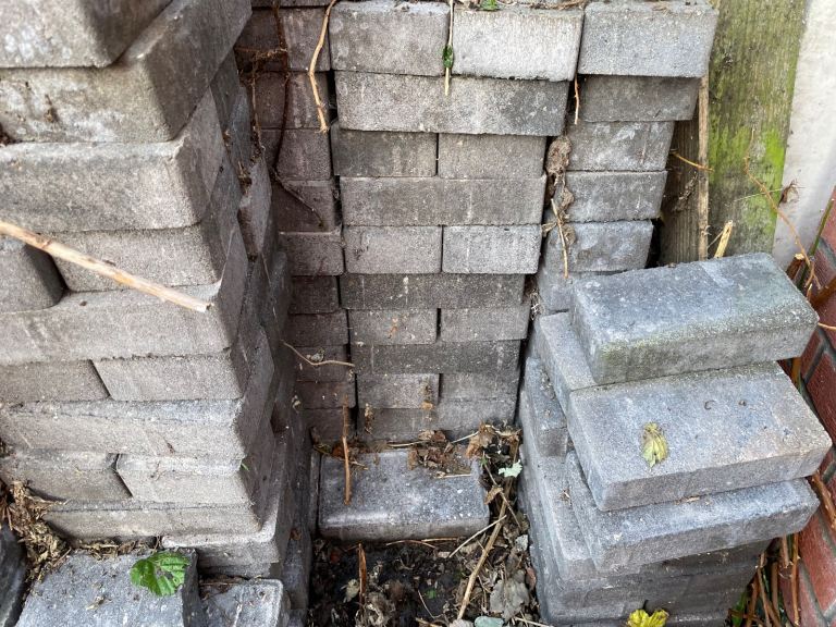 Bricks pavers breeze blocks 