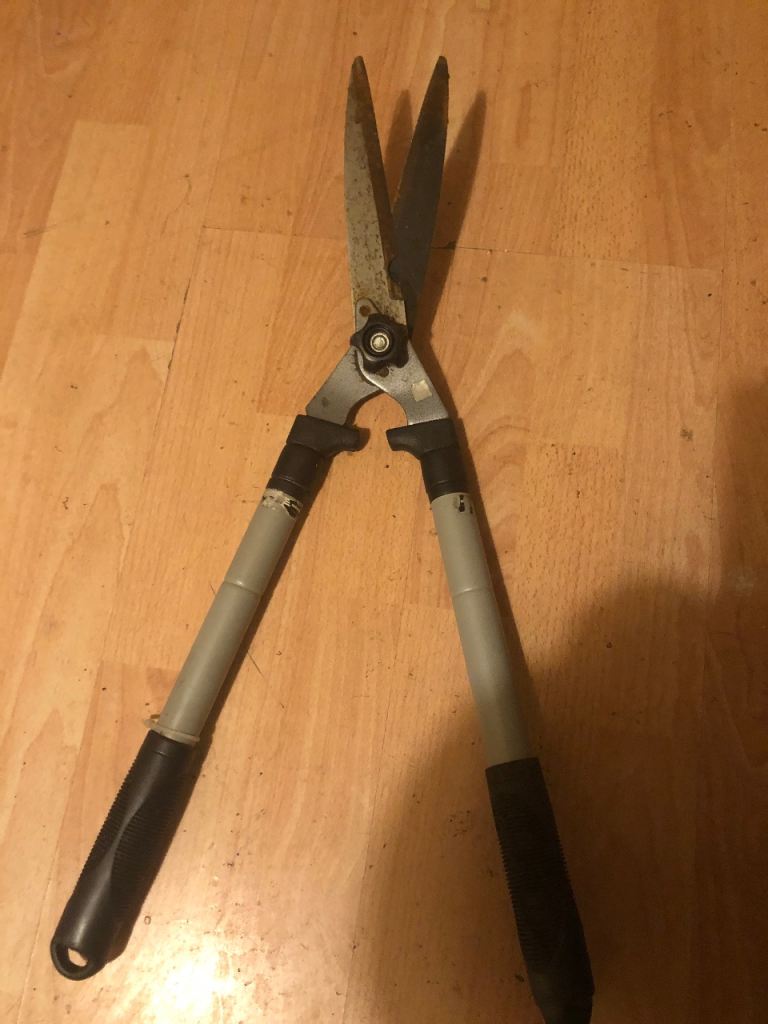 Long handled garden shears. Work great