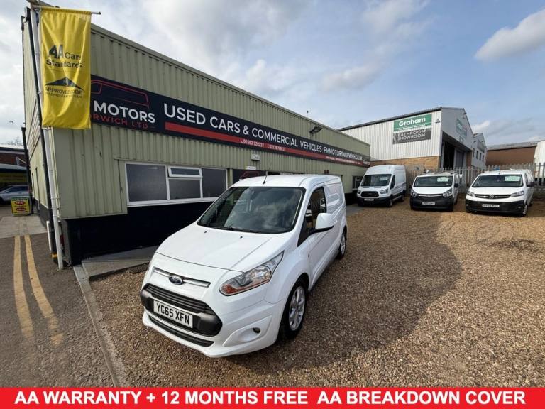 2015 65 FORD TRANSIT CONNECT 1.6 TDCI 200 LIMITED PANEL VAN 5DR DIESEL MANUAL L1