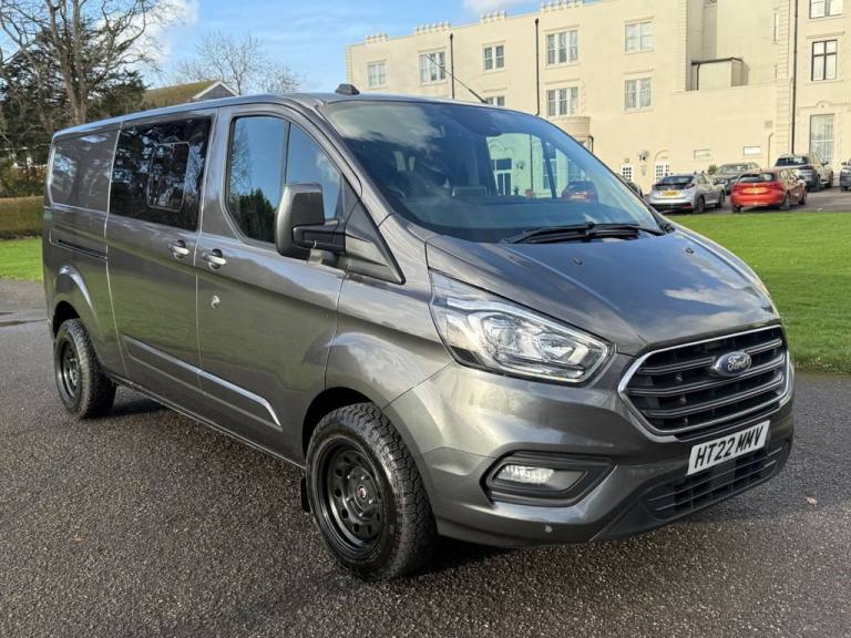 2022 Ford Transit Custom 2.0 320 EcoBlue Limited Crew Van Double Cab 5dr Diesel Manual L2 H1 Euro...