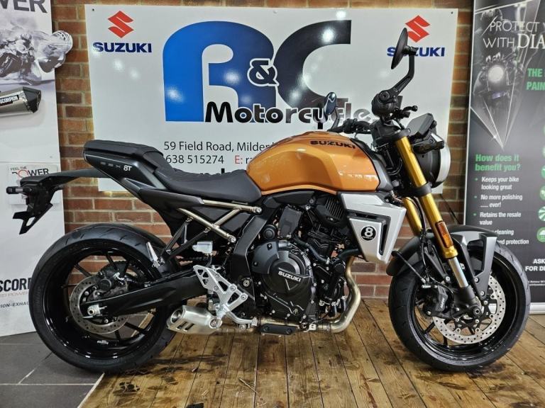 Suzuki GSX-8T , Lovely Retro Style Street Bike