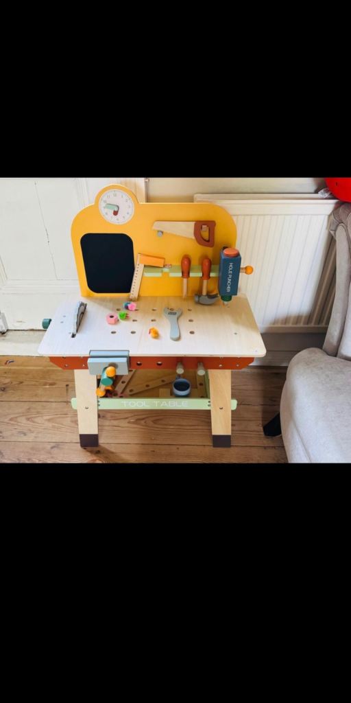 Chad valley Wooden tool bench 