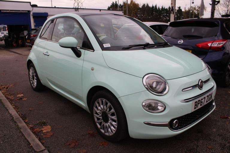 2018 Fiat 500 1.2 Lounge 3dr HATCHBACK PETROL Manual