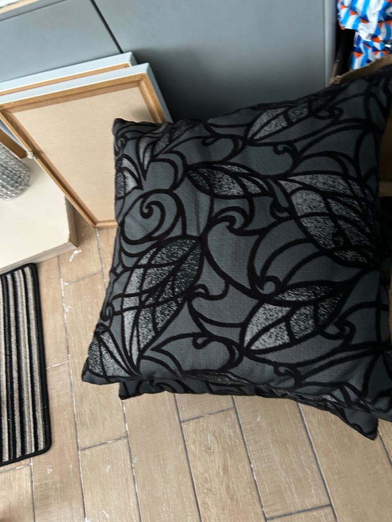 Oversized cushions x3