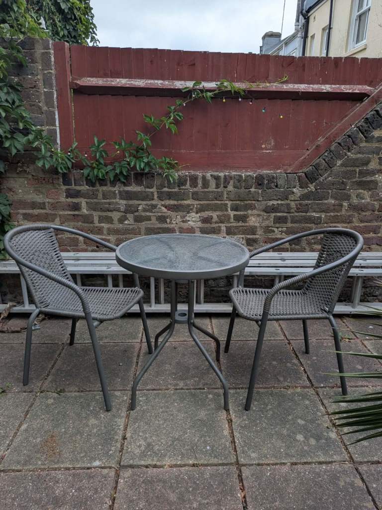 Garden Bistro Set- Table and 2 chairs