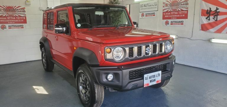 Suzuki jimny nomade 1.5 auto red 4wd new delivery miles japanese import 2025