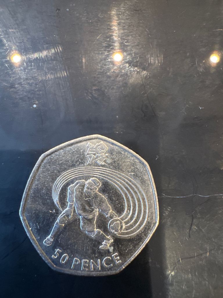 London 2012 Olympics 50p Coin – Judo Design