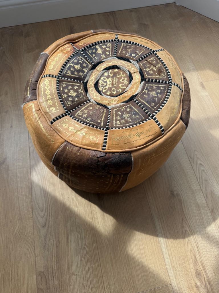 Decorative Moroccan Pouf/ Ottoman 