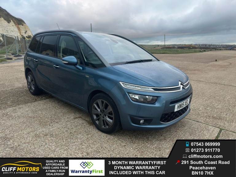 2015 Citroen Grand C4 Picasso Exclusive+ - Long MOT - £20 Road Tax - 3 Month Warranty