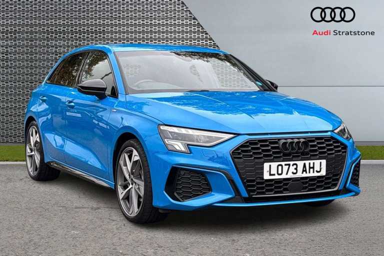 2023 Audi A3 35 TFSI Black Edition 5dr S Tronic Hatchback Petrol Automatic