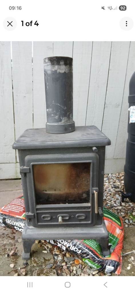 Firefox 5 multifuel log burner stove