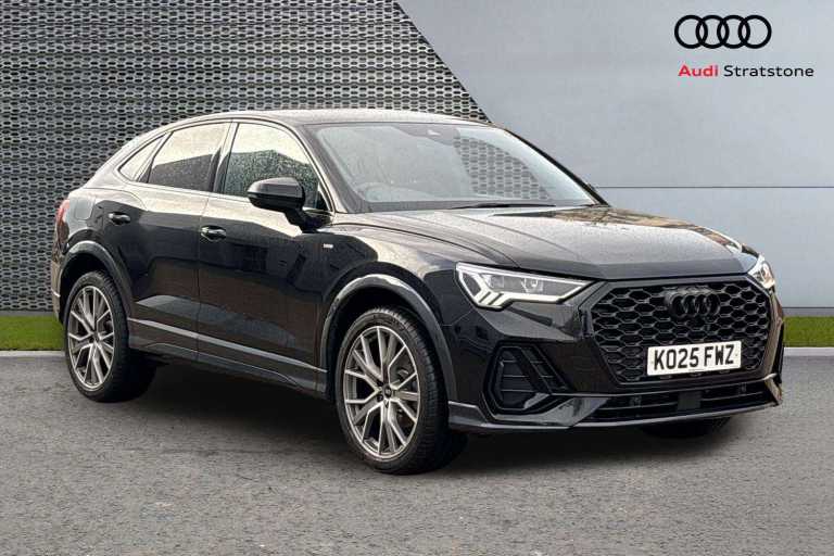 2025 Audi Q3 35 TFSI Black Edition 5dr S Tronic [20 Alloy] SUV Petrol Automatic