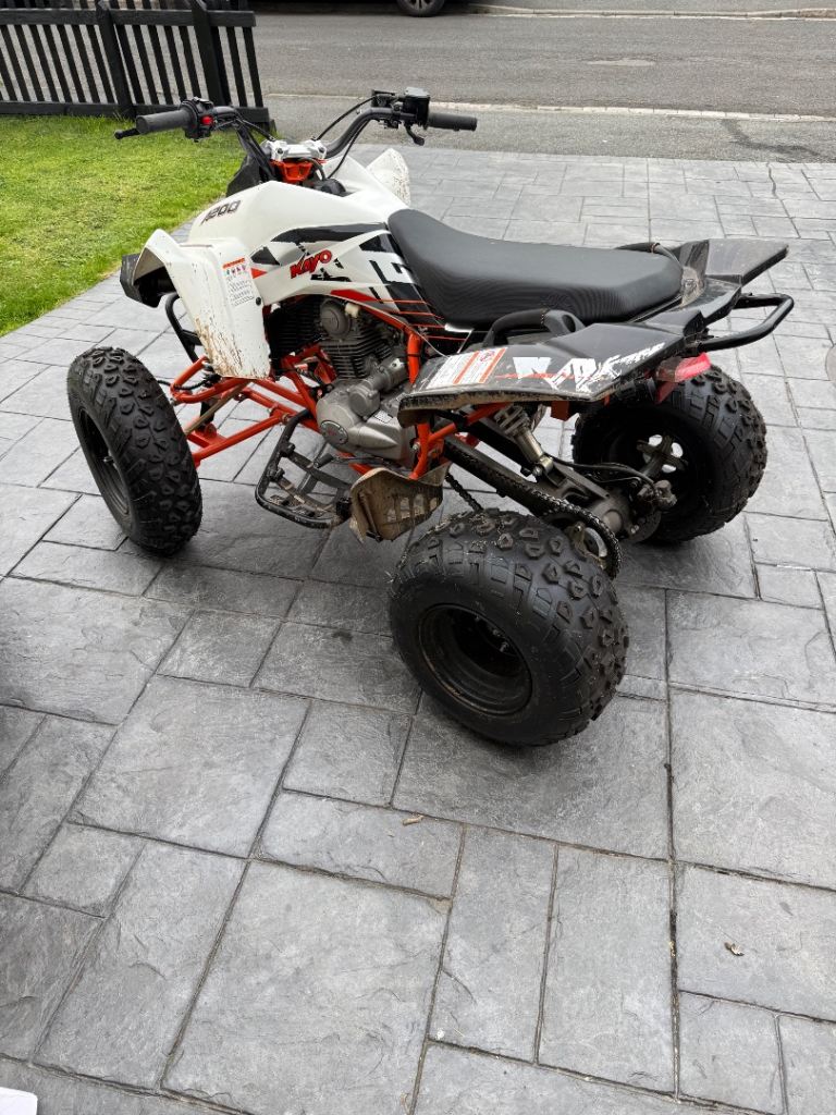 Kayo A200 manual quad