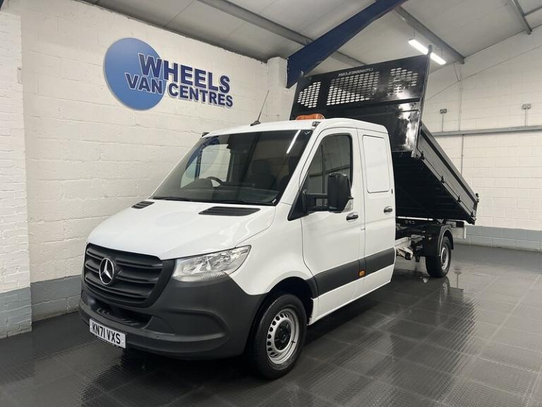 2021 Mercedes-Benz Sprinter 2.1 314 CDI Double Cab Tipper 4dr Diesel Manual RWD L3 Euro 6 (s/s) (...