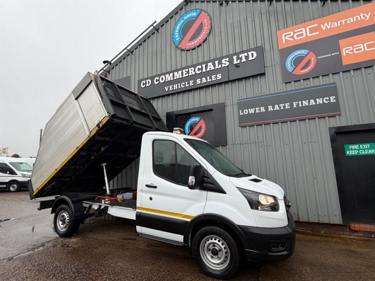 2021 Ford Transit 2.0TDCI 350 LEADER ECOBLUE Single Cab Tipper Tree Surgeon Euro 6 Chassis Cab Di...