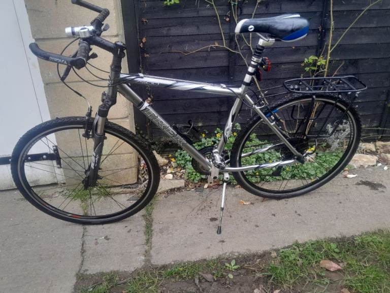 Man TREK Bike .