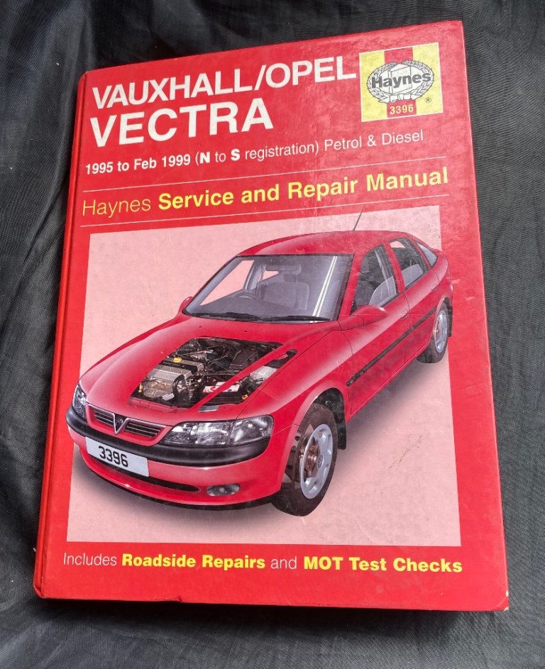 Haynes manual Vauxhall Vectra