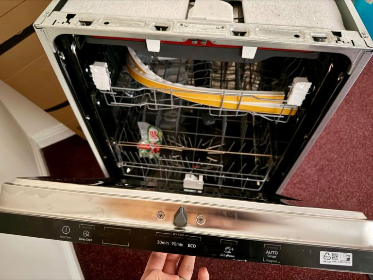 AEG Full-Size Fully-Integrated Dishwasher, New (Opened, Never Installed)