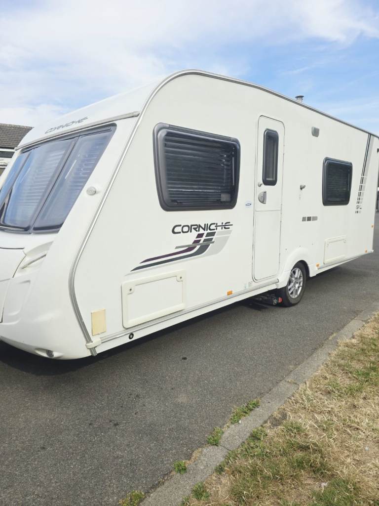 2010 Swift Corniche Fixed bed 4 berth caravan