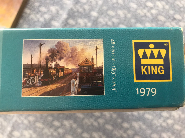 Malcolm Root 1000 Piece Jigsaw: Steam Train at Halstead produced by ...