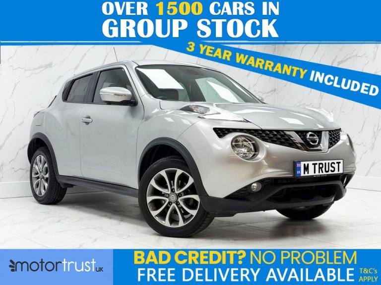 2017 Nissan Juke 1.6 Tekna SUV 5dr Petrol XTRON Euro 6 (117 ps) HATCHBACK Petrol Automatic