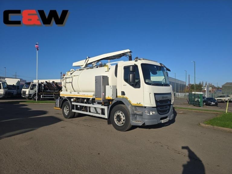 DAF 2018(68)FA LF260 4x2 18T Whale Tanker - 139,000Kms