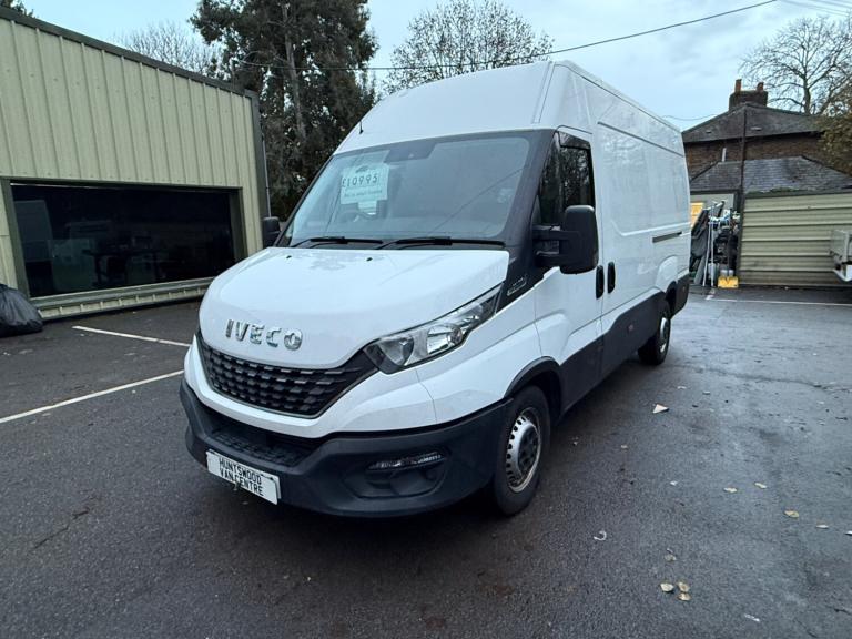 2020 IVECO DAILY 2.3L DIESEL WHITE AUTOMATIC PANEL VAN - 145K - NEW CAMBELT