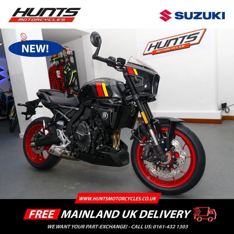 NEW Suzuki GSX-8TT. Glass Sparkle Black. JUST £8,999 ON THE ROAD (NO ADDED FEES)