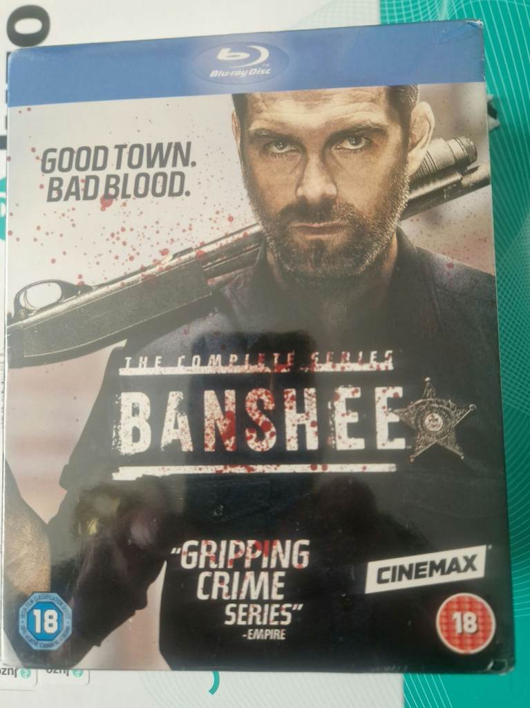 Banshee Bluray Comlete Series 1-4 - Brand New - sealed