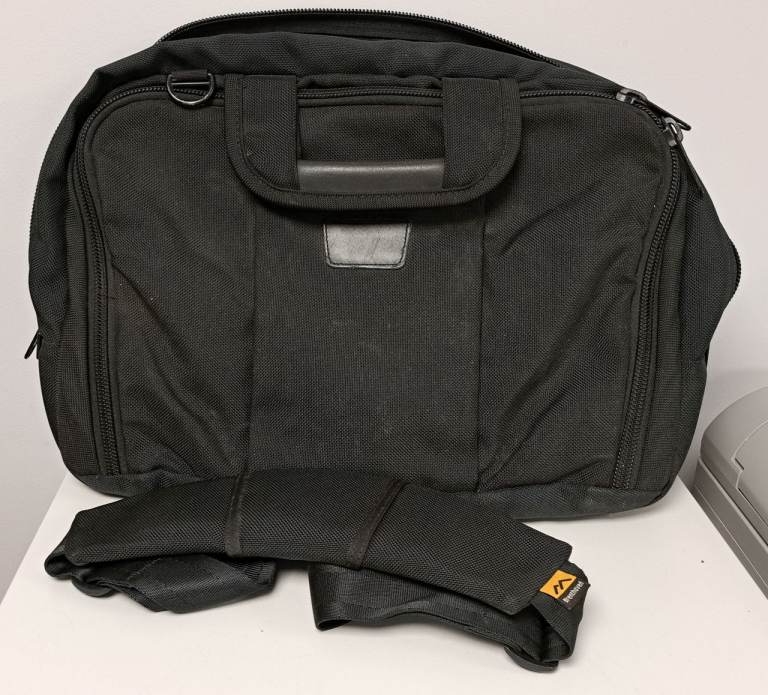 2x Brenthaven padded laptop cases with shoulder strap
