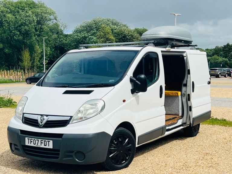 2008 (07) Vauxhall Vivaro 2700 Cdti 115 L1h1 Swb 2.0 Diesel low mileage 100k Campervan
