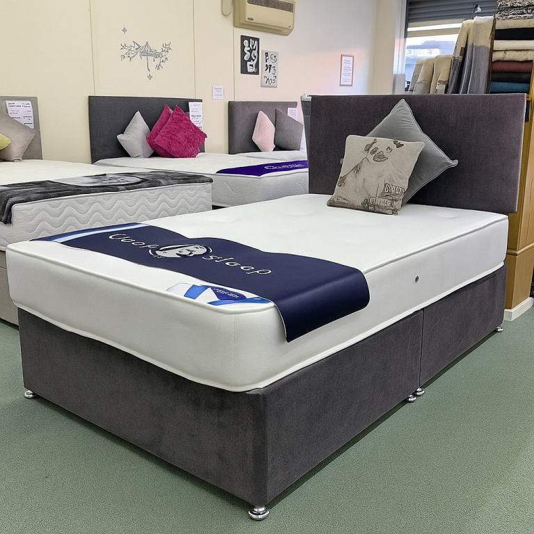 image for Elegant Memory Foam Divan Bed for All Bedroom Sizes: Single to King Sizes