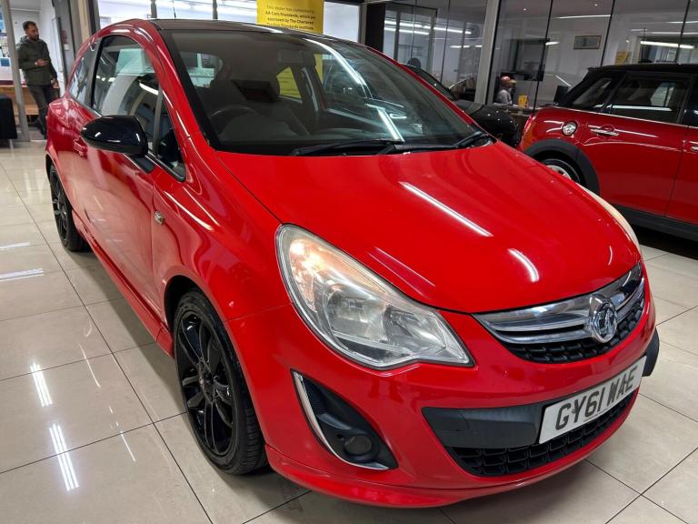 2012 Vauxhall Corsa 1.2 Limited Edition 3dr HATCHBACK PETROL Manual