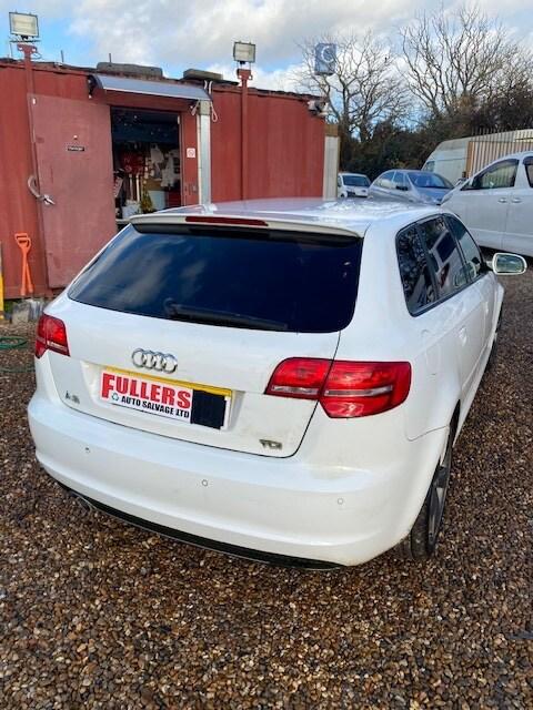 2011 Audi A3 2.0 TDI Black Edition 5dr [Start Stop] DAMAGED REPAIRABLE SALVAGE HATCHBACK Diesel M...