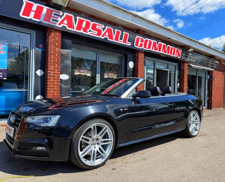 2013 Y AUDI A5 CABRIOLET 3.0 TDI V6 S LINE SPECIAL EDITION CONVERTIBLE 2DR DIESE
