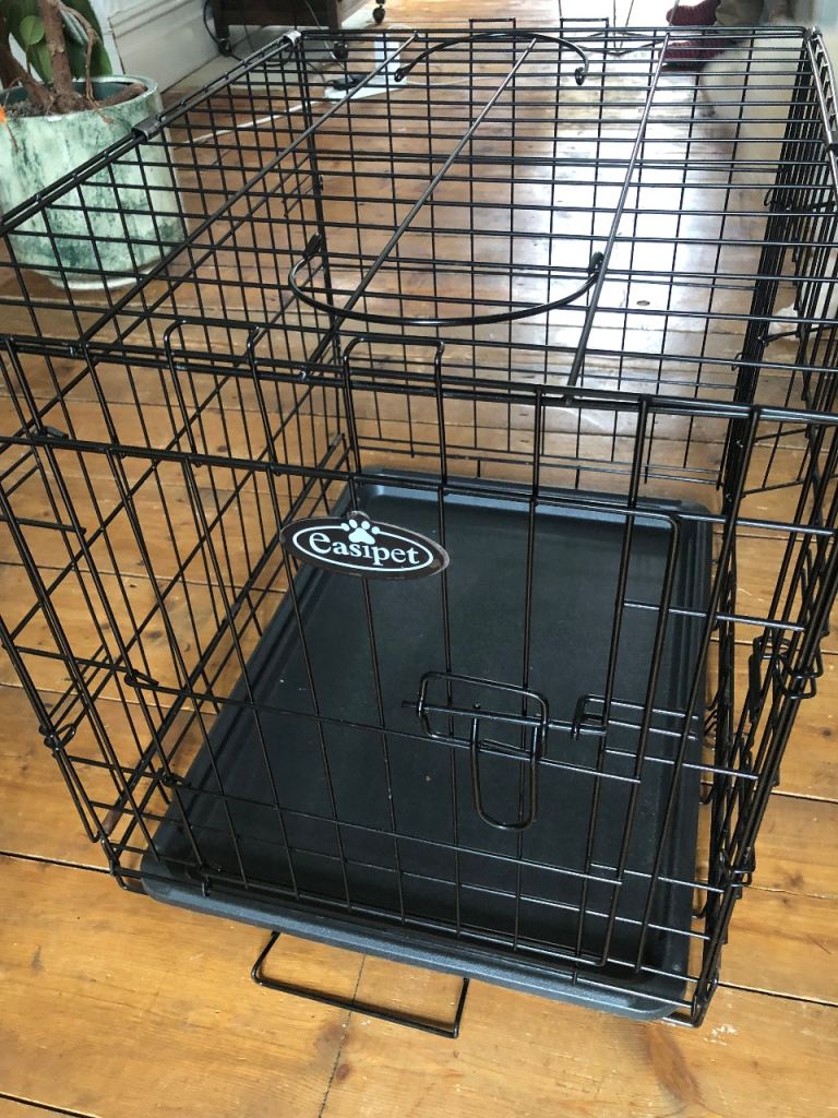 Folding 2 Door Small Metal Dog Crate