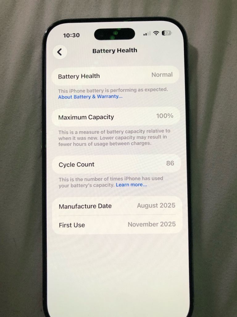iPhone Air - white, As Good As New
