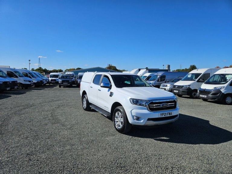 2021 ON 21 PLATE FORD RANGER LIMITED 4X4 170BHP DOUBLE CAB PICK UP ULEZ FREE 
