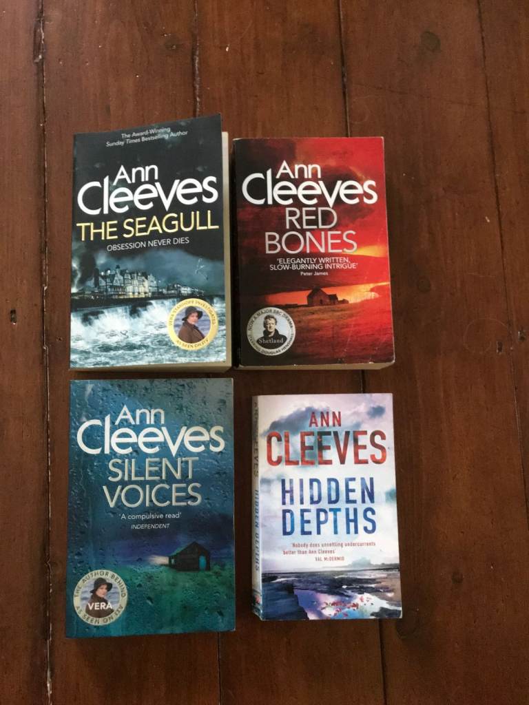 Ann Cleeves Crime Novels - 4 book bundle £6 for all or can split