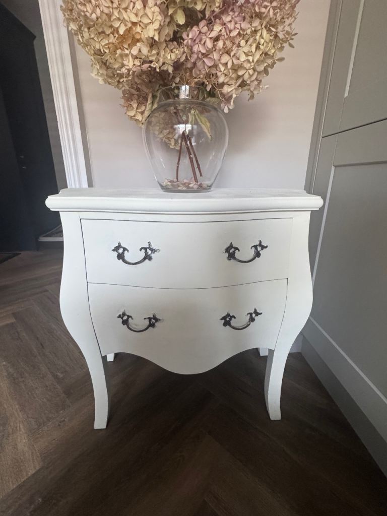 Cream painted antique style drawers 